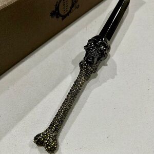 Olivia Riegel Skull Rhinestone Crystals Letter Opener RARE Swarovski in box goth